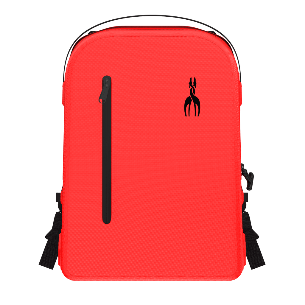 Graphicle Backpack - Waterproof Backpack With  Vertical Waterproof Zipper Pocket - Giraffion